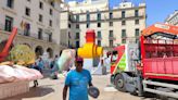 'Leyendas alicantinas', de Pedro Espadero, se alzará este lunes en la plaza del Ayuntamiento de Alicante