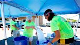 Free water bottle barrels for homeless barred in Pasco without permits — even in the heat