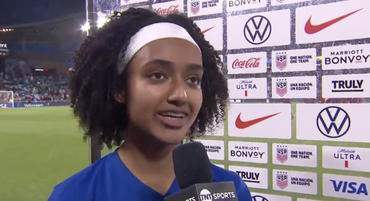 USWNT's Lily Yohannes, 16, scores 10 minutes into international soccer debut