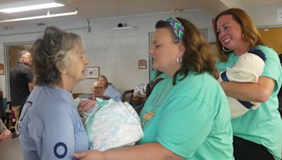 Frankfort nursing home receives Memory Babies to help residents