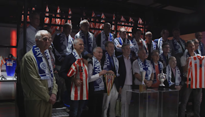 El homenaje del Atlético a su histórica sección de voleibol