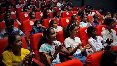 Over 150 children get a whiff of world cinema at film festival