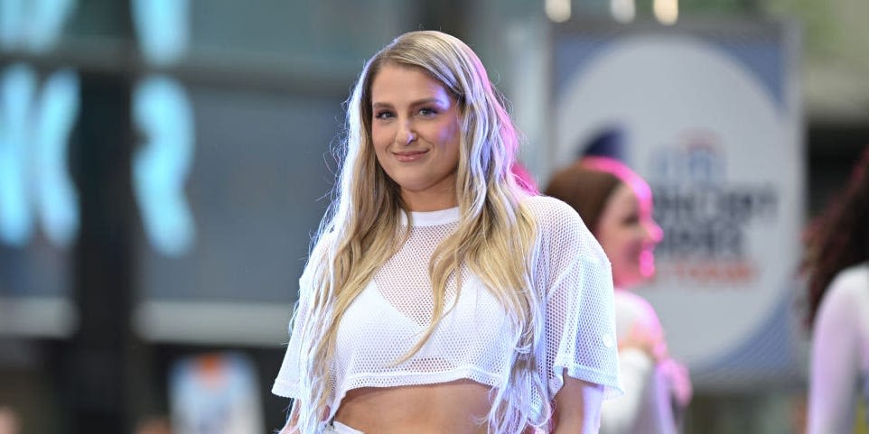 Meghan Trainor said she pooped with her son to potty train him