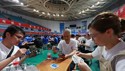 In China, poker is out, while ‘throwing eggs’ is in