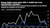 Interés ASG decae a la par de perspectivas económicas: Gráfico