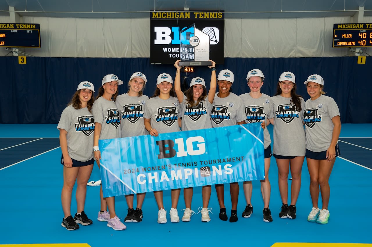 Michigan tennis beats rival for third straight Big Ten Tournament title