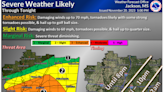 Severe weather to cover Mississippi into early morning. Tornadoes confirmed near Canton