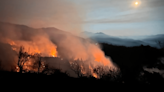 Two wildfires spring up within 15 minutes in Jackson County