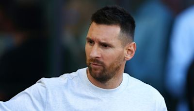 Messi won't play for Miami in Leagues Cup match at Columbus