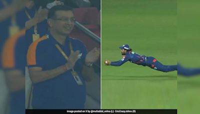 KL Rahul Takes Stunner. Sanjiv Goenka's Reaction Can't Be Missed - Watch | Cricket News