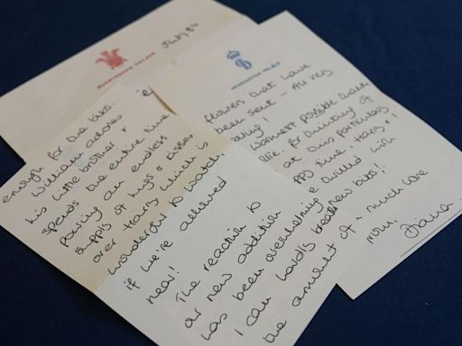 ‘An insight into Diana’s life’: Princess’ candid handwritten letters expected to fetch thousands