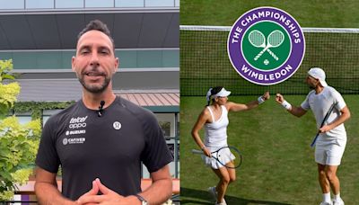 El mexicano Santiago González regala boletos para acudir a la final de Wimbledon junto a Giuliana Olmos
