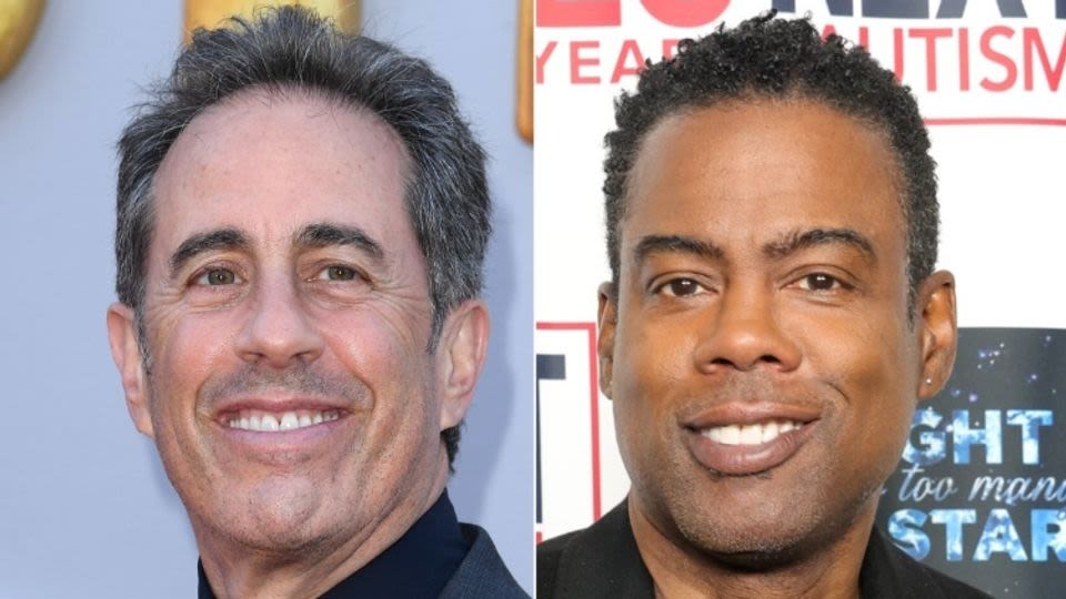 Jerry Seinfeld Spills On Ditched Plan For Chris Rock Oscars Slap Parody In 'Unfrosted'