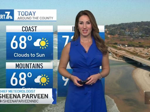 San Diego weather today: Sheena Parveen's forecast for May 1, 2024