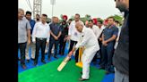 UT administrator Banwari Lal Purohit inaugurates gully cricket tourney