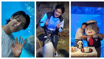 CNBLUE姜敏赫獻出「水族館初體驗」！與企鵝合照超萌 直喊：很適合浪漫求婚