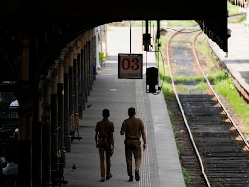 A railway union strike in Sri Lanka leaves tens of thousands of commuters stranded