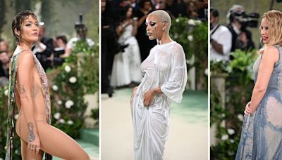 ‘Naked’ Trend Hits Big at the Met Gala