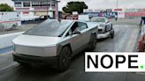 No, A Tesla Cybertruck Can't Outrun A Porsche 911 While Towing