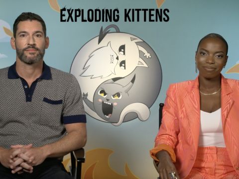 Interview: Tom Ellis & Sasheer Zamata Talk Voicing Cat Deities in Netflix’s Exploding Kittens