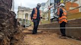 Archaeologists uncover ruins of Saxon town under London’s National Gallery