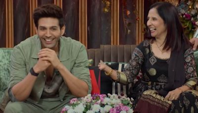 The Great Indian Kapil Show Season Finale: Kartik Aaryan’s mother hunts for ‘doctor bahu’, says actor ‘spends too much’. Watch