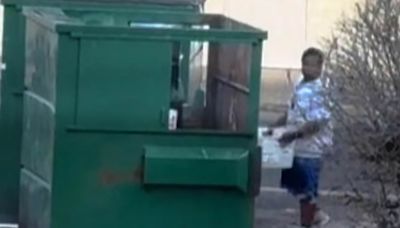 Watch postal worker's shocking act in a dumpster - as USPS speaks out