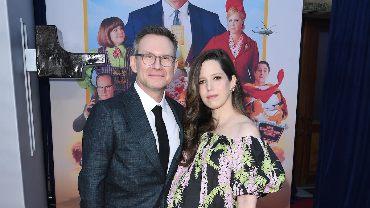 Christian Slater & Wife Brittany Expecting Baby #2 Together