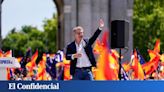 Feijóo llena la Puerta de Alcalá y pide a Sánchez convocar elecciones: "La legislatura está perdida"