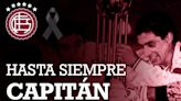 Dolor en el mundo del fútbol por la muerte de la “Urraca” González, ídolo histórico de Lanús: el sentido homenaje ante Racing