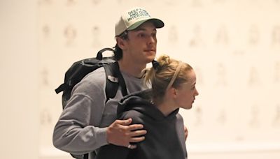Ariana Grande’s Ex-Husband Dalton Gomez Still Going Strong with Actress Maika Monroe, Spotted in New Airport Photos