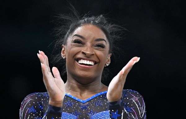 Paris Olympics: Simone Biles rallies to reclaim gold in women's all-around gymnastics