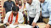 Watch: Pawan Kalyan takes charge as Andhra Pradesh Deputy Chief Minister