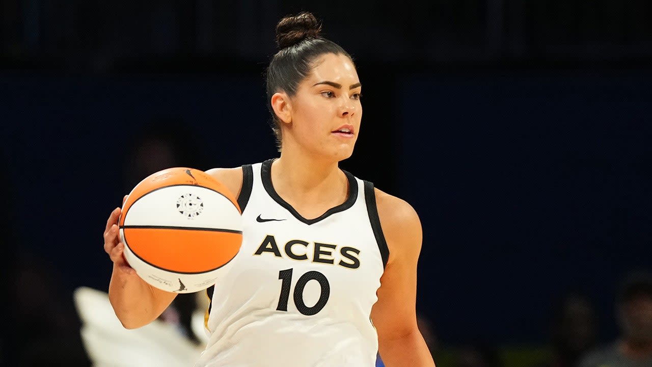 WNBA star Kelsey Plum talks 'tough' offseason after filing for divorce from Giants' Darren Waller