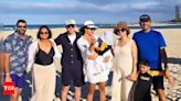 Priyanka Chopra, Nick Jonas and their daughter Malti Marie enjoy a family fun weekend | Hindi Movie News - Times of India