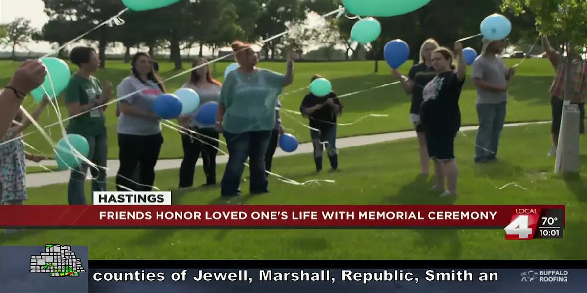 Friends honor loved one’s life with memorial ceremony