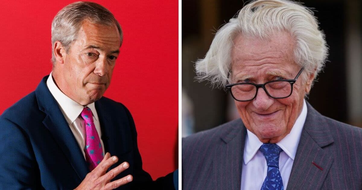 Nigel Farage accuses Michael Heseltine of 'bile and hatred' over Reform claim