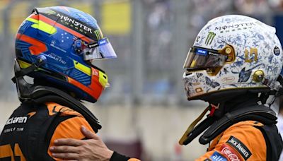 Norris takes pole ahead of McLaren teammate Piastri at Hungarian GP. Verstappen starting 3rd