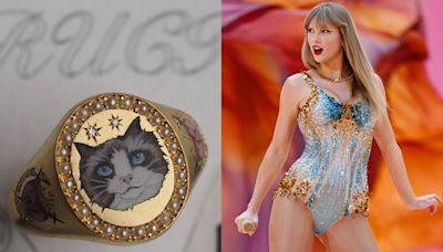 Gigi Hadid gifted Taylor Swift a cat ring filled with hidden details. Now, everyone wants custom pet-themed jewelry.