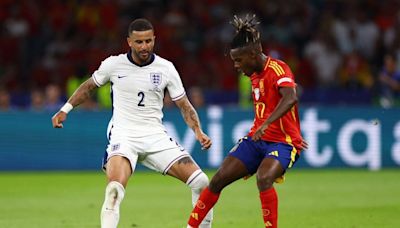 España pega primero: revisa el gol de Nico Williams ante Inglaterra en la final de la Eurocopa - La Tercera