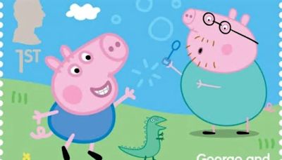 Special stamps to mark 20th anniversary of Peppa Pig