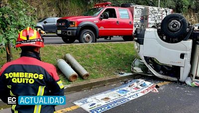 Heridos y congestión vehicular deja un siniestro de tránsito en la av. Simón Bolívar este 4 de julio