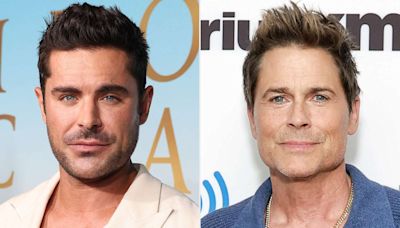 Zac Efron Reacts to Rob Lowe Wanting Efron to Play Him in a Movie: 'I'd Love to — He's the Man' (Exclusive)