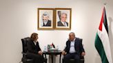 Head of PLO meets with German ambassador as Turkey responds to Israel 'slander'