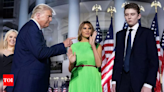 'Barron is an anchor baby' question resurfaces after this post by Melania - Times of India