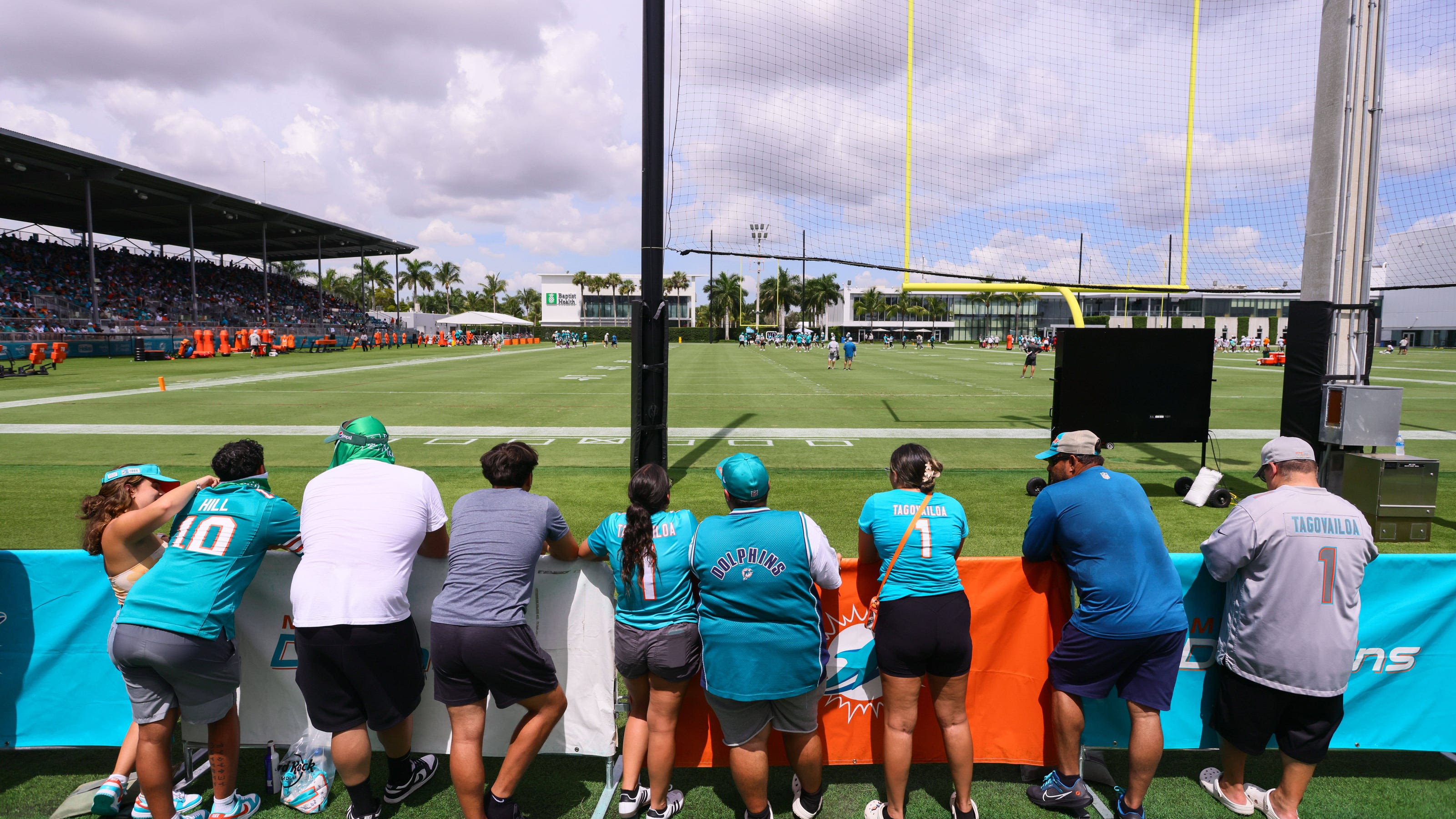 How did Tua Tagovailoa, Miami Dolphins do in Miami Dolphins training camp practice Tuesday?