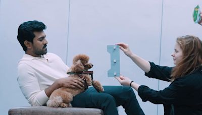 Ram Charan and his dog Rhyme get new Madame Tussauds wax statues. Watch video