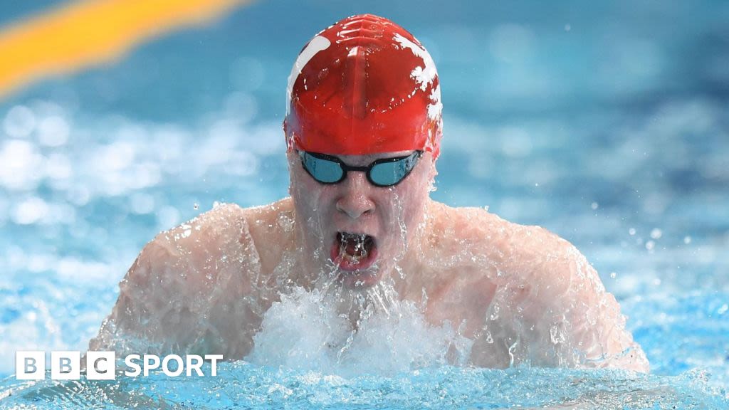 Archie Goodburn: British swimmer diagnosed with brain tumours