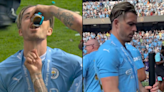 Jack Grealish suffers awkward moment as he gets on sesh minutes after Manchester City win Premier League