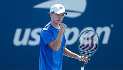 Charlie Robertson, 17, is on a mission to emulate mentor Andy Murray